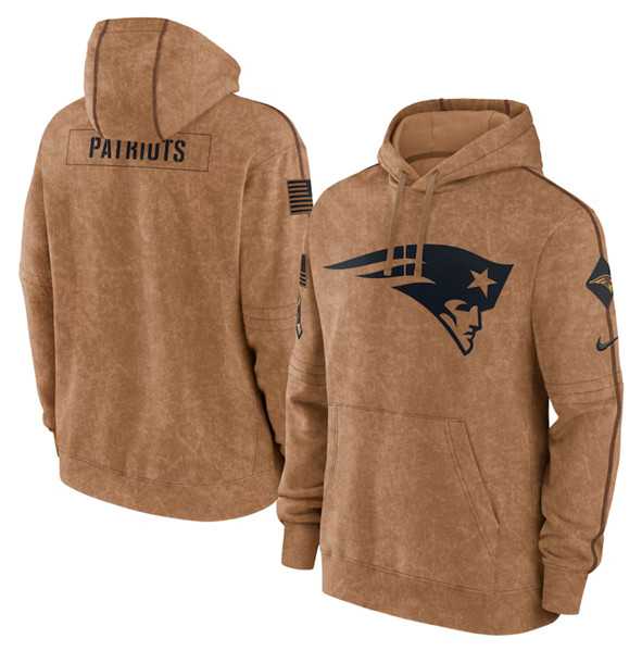 Men's New England Patriots 2023 Brown Salute to Service Pullover Hoodie,We sell and wholesale Men's New England Patriots 2023 Brown Salute to Service Pullover Hoodie on line form chian!